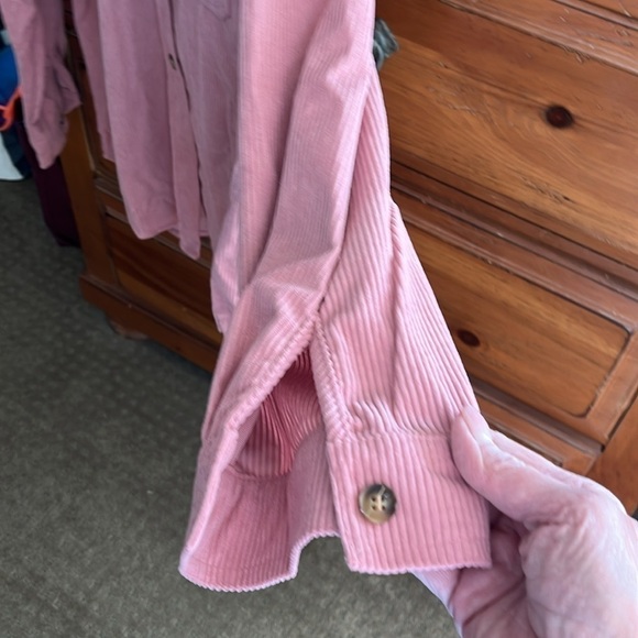 Women’s Mauve Corduroy Shirt Size  XL NWOT - Picture 4 of 9